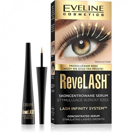 Comprar Eveline Revelash Stimulating Lashes Growth Lash Infinity System al mejor precio en Farmacia4Estaciones, tu farmacia online Comprar Eveline Revelash Stimulating Lashes Growth Lash Infinity System