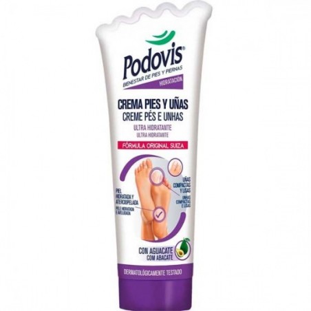 Comprar Podovis Crema Pies y Uñas 100 ml al mejor precio en Farmacia4Estaciones, tu farmacia online Comprar Podovis Crema Pies y Uñas 100 ml