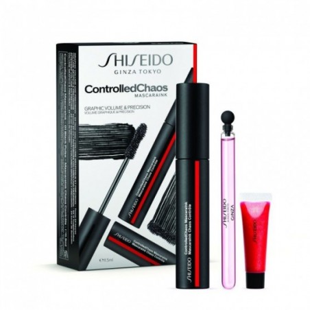 Comprar Estuche Shiseido Controlled Chaos Máscara de Pestañas + Regalo al mejor precio en Farmacia4Estaciones, tu farmacia online Comprar Estuche Shiseido Controlled Chaos Máscara de Pestañas + Regalo