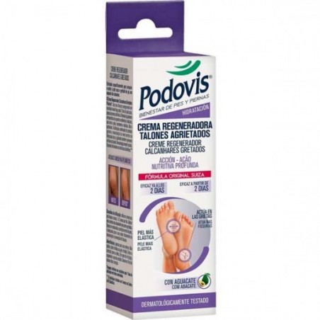 Comprar Podovis Crema Regeneradora Talones Agrietados 75 ml al mejor precio en Farmacia4Estaciones, tu farmacia online Comprar Podovis Crema Regeneradora Talones Agrietados 75 ml