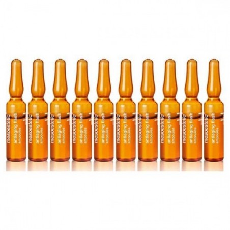 Comprar Mesoestetic Antiaging Flash Ampoules 10 x 2 ml al mejor precio en Farmacia4Estaciones, tu farmacia online Comprar Mesoestetic Antiaging Flash Ampoules 10 x 2 ml