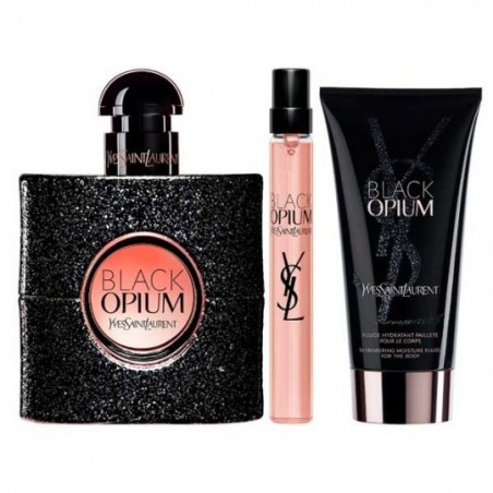 Comprar Estuche Yves Saint Laurent Black Opium Eau de Parfum 50 ml + Regalo al mejor precio en Farmacia4Estaciones, tu farmacia online Comprar Estuche Yves Saint Laurent Black Opium Eau de Parfum 50 ml + Regalo