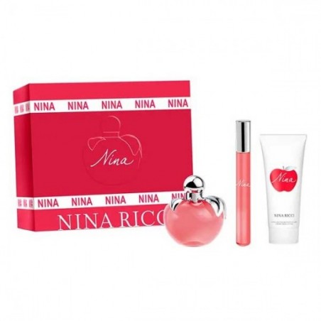 Comprar Estuche Nina Nina Ricci Eau de Toilette 50 ml + Regalo al mejor precio en Farmacia4Estaciones, tu farmacia online Comprar Estuche Nina Nina Ricci Eau de Toilette 50 ml + Regalo
