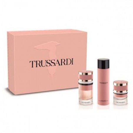 Comprar Trussardi Eau de Parfum 90 ml Gift Set al mejor precio en Farmacia4Estaciones, tu farmacia online Comprar Trussardi Eau de Parfum 90 ml Gift Set
