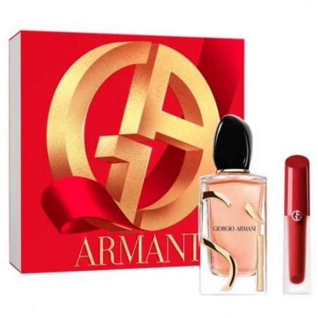Comprar Estuche Giorgio Armani Sí Intense Eau de Parfum 100 ml + Regalo al mejor precio en Farmacia4Estaciones, tu farmacia online Comprar Estuche Giorgio Armani Sí Intense Eau de Parfum 100 ml + Regalo