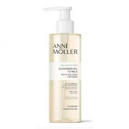 Comprar Anne Möller Aceite en Leche Limpiador 200 ml al mejor precio en Farmacia4Estaciones, tu farmacia online Comprar Anne Möller Aceite en Leche Limpiador 200 ml