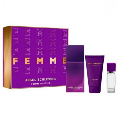 Comprar Estuche Angel Schlesser Femme Magique Eau de Parfum 100 ml + Regalo al mejor precio en Farmacia4Estaciones, tu farmacia online Comprar Estuche Angel Schlesser Femme Magique Eau de Parfum 100 ml + Regalo