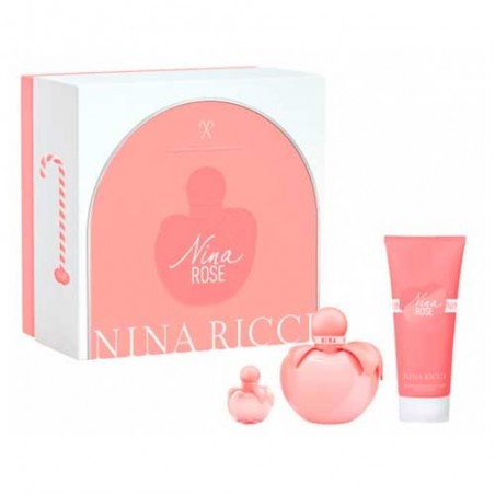 Comprar Estuche Nina Ricci Nina Rose Eau de Toilette 50 ml + Regalo al mejor precio en Farmacia4Estaciones, tu farmacia online Comprar Estuche Nina Ricci Nina Rose Eau de Toilette 50 ml + Regalo