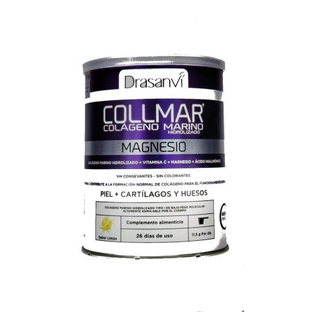Comprar collmar colágeno marino magnesio sabor limón 300 g al mejor precio en Farmacia4Estaciones, tu farmacia online Comprar collmar colágeno marino magnesio sabor limón 300 g