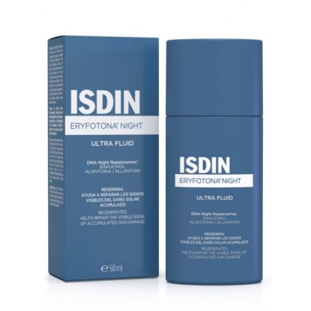 Comprar isdin eryfotona night ultra fluid 50ml al mejor precio en Farmacia4Estaciones, tu farmacia online Comprar isdin eryfotona night ultra fluid 50ml