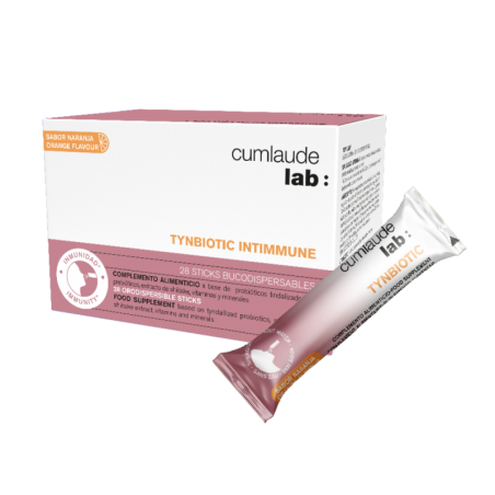 Comprar cumlaude tynbiotic intimmune 28 sticks bucodispersables al mejor precio en Farmacia4Estaciones, tu farmacia online Comprar cumlaude tynbiotic intimmune 28 sticks bucodispersables