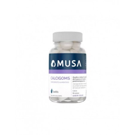 Comprar musa calcigoms 30 gominolas al mejor precio en Farmacia4Estaciones, tu farmacia online Comprar musa calcigoms 30 gominolas