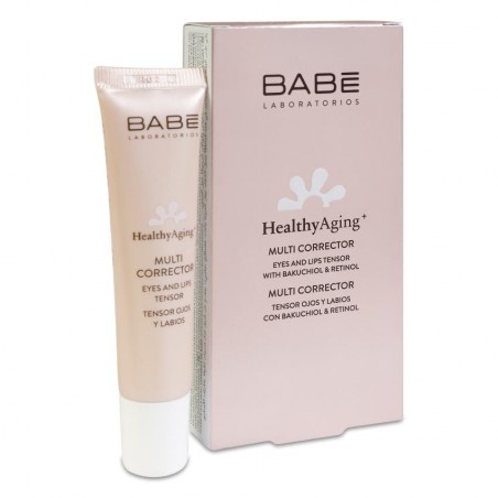 Comprar babe healthyaging multi corrector tensor ojos y labios 15 ml al mejor precio en Farmacia4Estaciones, tu farmacia online Comprar babe healthyaging multi corrector tensor ojos y labios 15 ml