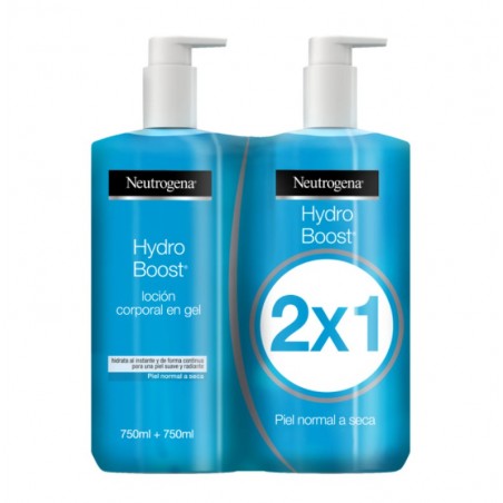 Comprar neutrogena hydro boost loción gel hidratante 750 ml 2x1 al mejor precio en Farmacia4Estaciones, tu farmacia online Comprar neutrogena hydro boost loción gel hidratante 750 ml 2x1