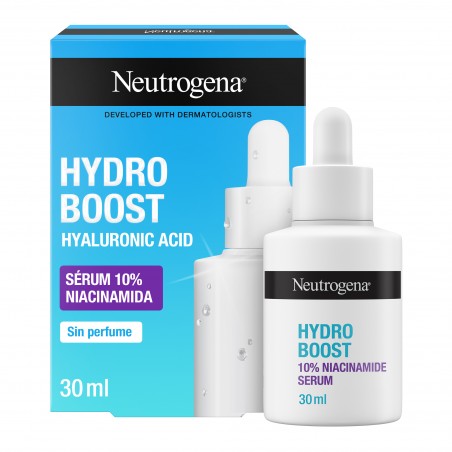 Comprar neutrogena hydro boost sérum 10% de niacinamida 30 ml al mejor precio en Farmacia4Estaciones, tu farmacia online Comprar neutrogena hydro boost sérum 10% de niacinamida 30 ml