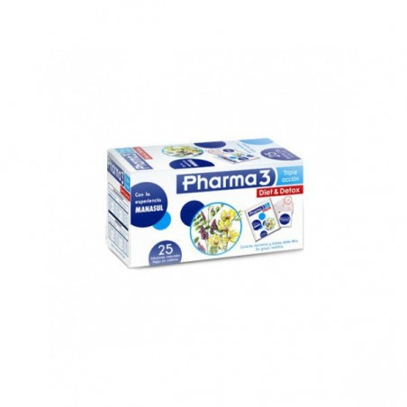 Comprar PHARMA3 DIET & DETOX 25 BOLSITAS