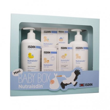 Comprar NUTRAISDIN CANASTILLA BABY BOX PREMIUM AZUL