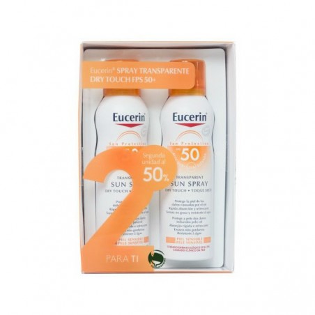 Comprar EUCERIN DUPLO SPRAY SOLAR TRANSPARENTE  2x200 ML