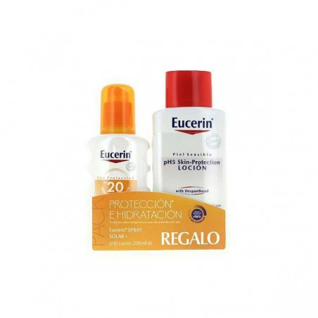 Comprar EUCERIN SPRAY SOLAR SPF50+200 ML + LOCIÓN PH5 DE REGALO 200 ML