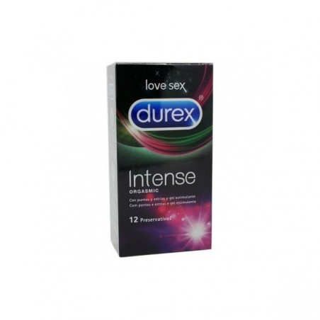 Comprar DUREX PRESERVATIVOS INTENSE ORGASMIC LOVE SEX 12 UDS