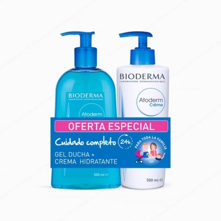 Comprar BIODERMA ATODERM GEL DUCHA 500 ml + ATODERM CREMA 500ml